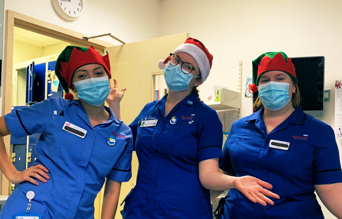 SkywardGOSH's tweet photo. Santa’s coming! 🎅🏼 1 week to go and team #skyward are upping the Christmas spirt. We love the National Elf Service 🎄 #keyworkers #spreadcheernotfear https://t.co/kkCBu0IKHB