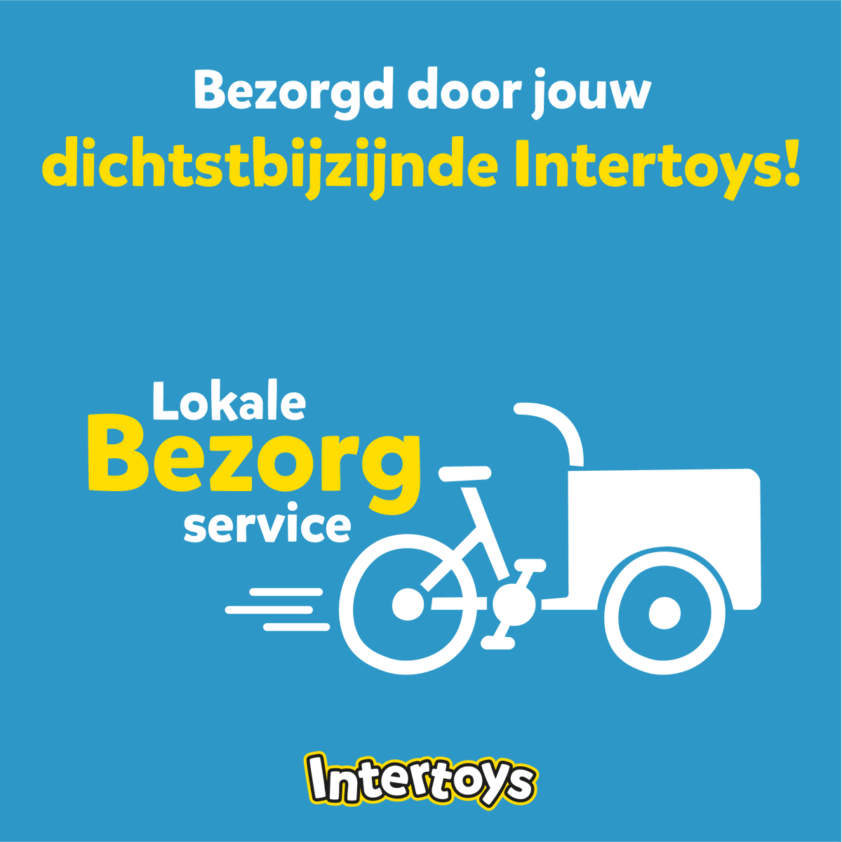 Helaas zijn alle Intertoys winkels tijdelijk gesloten i.v.m. de huidige maatregelen omtrent het coronavirus. Om de enorme vraag naar (kerst)kadootjes te kunnen bedienen zijn wij een lokale bezorgservice gestart! 🎁
Lees meer via: bit.ly/37oJAv5