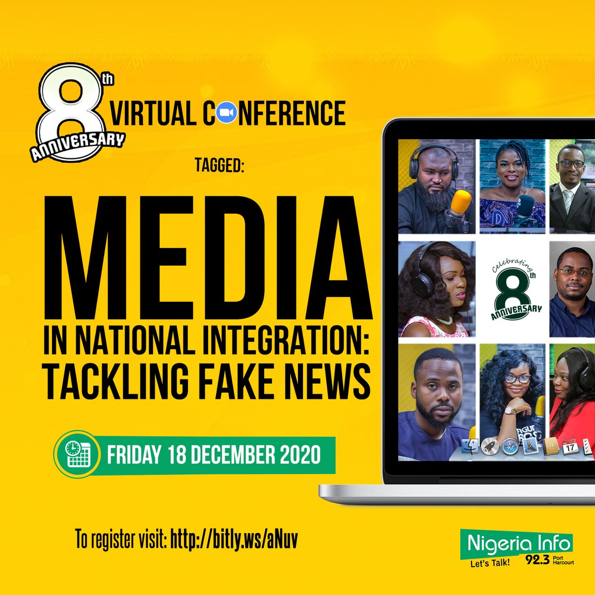 NigeriaInfoPH's tweet photo. Now on: MEDIA IN NATIONAL INTEGRATION: TACKLING FAKE NEWS.

Speaker: @IdyEnang (Business and Strategic Thought Leader)

Join on 92.3 Nigeria Info PH or 📻Listen online: https://t.co/undYVSrIXt https://t.co/U9xq0PTQks