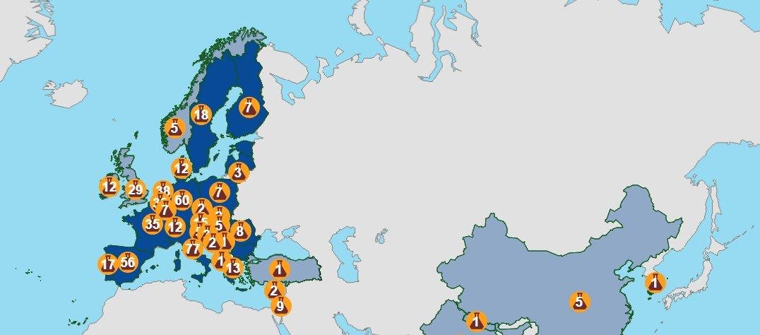 GabrielMariya's tweet photo. Interested in finding out more about #H2020 research &amp; innovation projects that are working to tackle the #coronavirus pandemic? 

This 🆕 interactive map features some of the latest 👇
https://t.co/Cd0xdCp7MS

#ResearchImpactEU #COVID19 @EU_H2020 https://t.co/smIYGn5zmD
