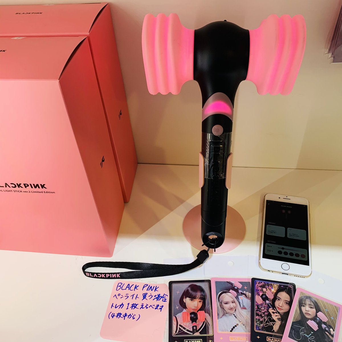 BLACKPINK LIGHT STICK Ver.2 入荷しました💓 #ペンライト #ジェニ