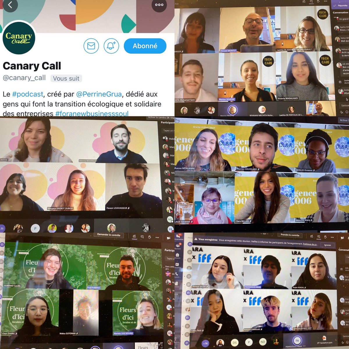 #GoGoGo c est la finale du #Hackathon #rse #ForaNewBudinessSoul #mbadmb #mbarse pour l’incroyable communauté <a href="/canary_call/">Canary Call</a> ! Les resultat dans qq minutes !