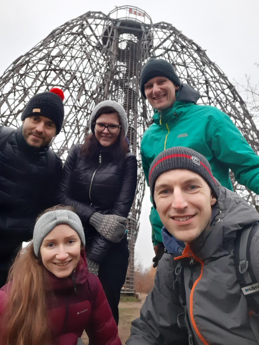 datlowe's tweet photo. Merry Christmas from Datlowe. We met yesterday for the first time after 9 months of home office and enjoyed a Christmas hike.

#gettogether #team #startup https://t.co/nSLA9mZebu