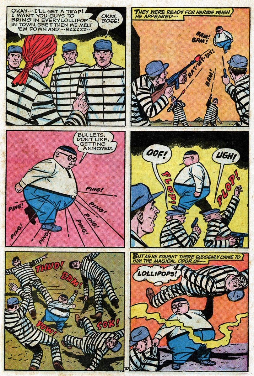 if I were to recommend any comic I'd recommend the Herbie Popnecker comics, they're high quality stuff 