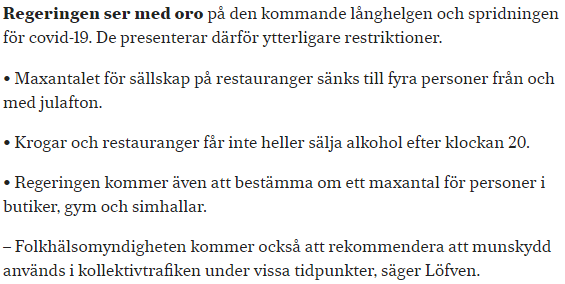 AWollstad's tweet photo. Men nu får de ju för tusan ge sig. Antingen ger restaurangerna en sportslig chans att försörja sig, eller stänga och betala för bortfallet. Det här är bara oansvarigt. Vi måste få ner smittan, men vi behöver en ekonomi efter pandemin också. https://t.co/2KYPpJ95gV