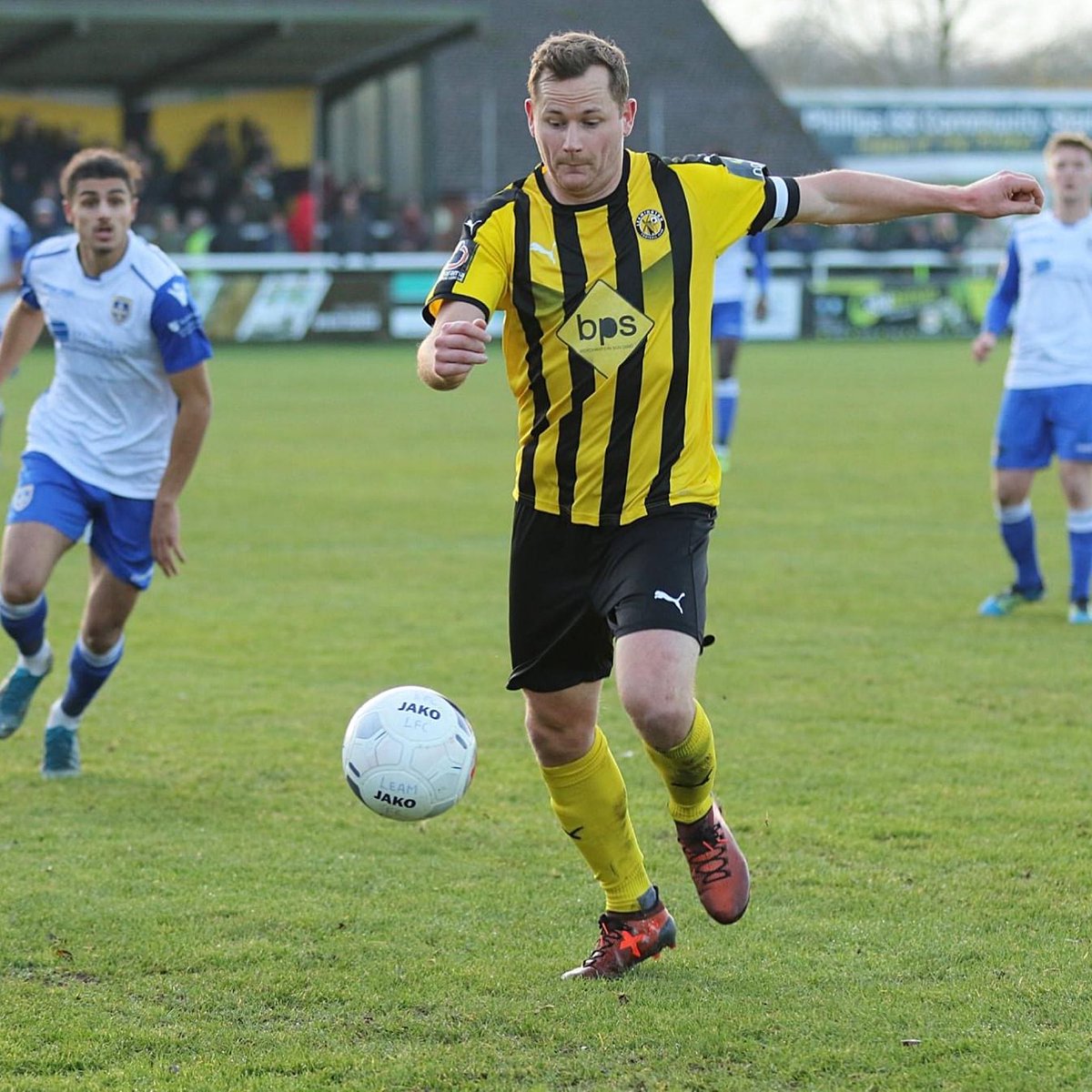 LeamingtonFC's tweet photo. 🤝The Conference Premier Player of the Month January 2013 and now Leamington vice-captain visits his former side tomorrow where he made over 150 appearances for over four years and won the FA Trophy with. 

#BackingTheBrakes | #BrakesTogether https://t.co/1fMw1uTUSy