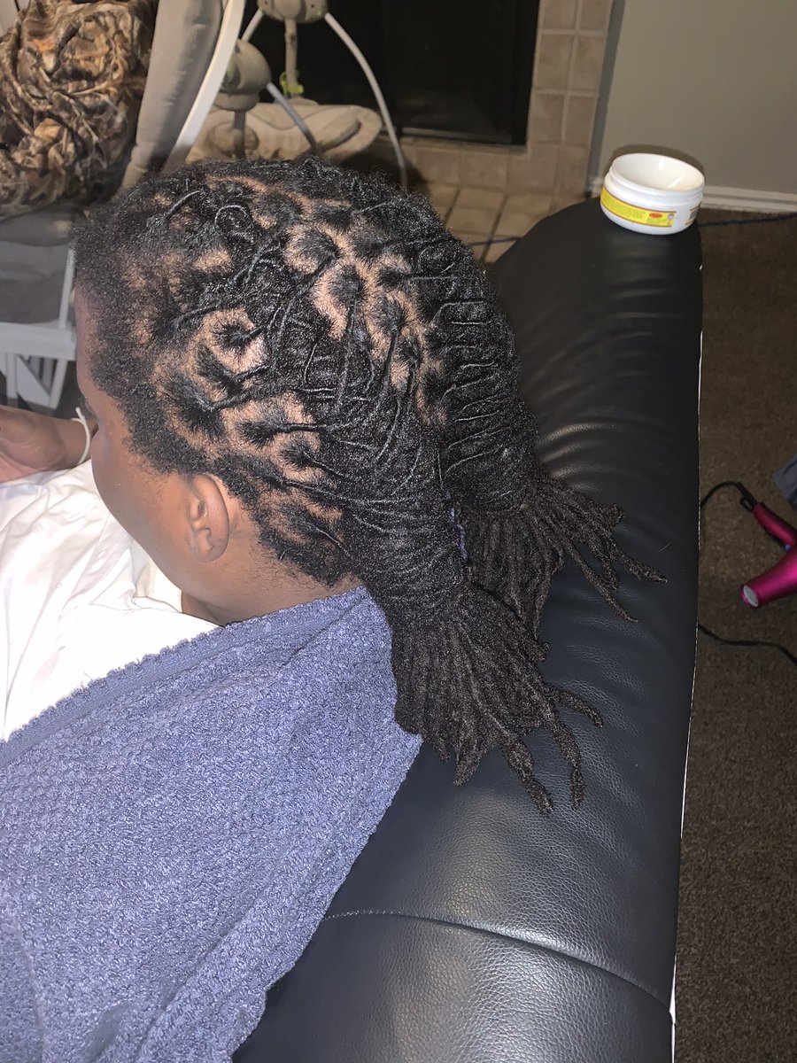 ItsThatBlasian_'s tweet photo. Can I retwist you? ๐ $55 will get you straight #SanAntonio #houston #loctition #dreadlocks #retwist https://t.co/TsLWhzc9ax