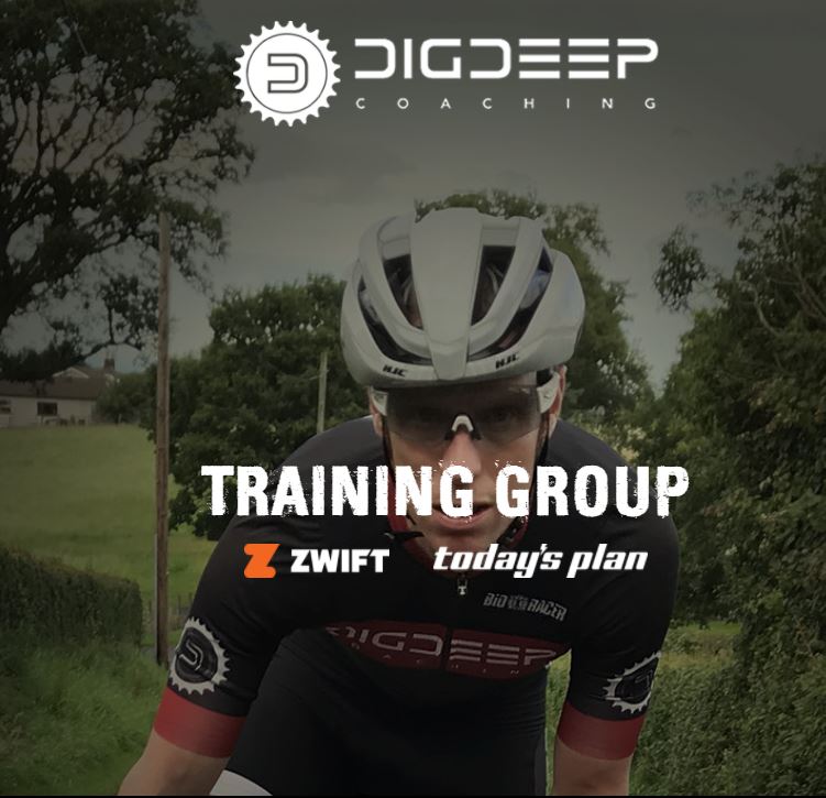 Dig Deep Training Group : New Structured Coaching Service! 
Integrate to <a href="/GoZwift/">Zwift</a> &amp; delivered using <a href="/whatstodaysplan/">Today's Plan</a>. 
Are you new to Structured Training? We have the perfect solution, for ONLY £11.99! digdeepcoaching.com/training_group #gozwift #ZwiftAcademy #digdeeptraininggroup