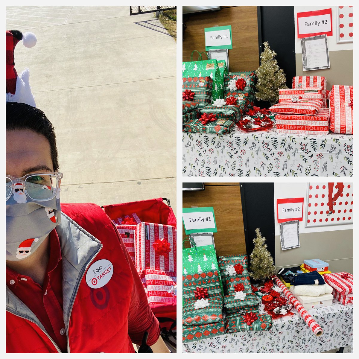 T1979 Team had such a great time shopping and wrapping gifts for our adopted families!! ✨⛄️❄️🎄🎁🎯  #targetadoptafamily #R300givesback #G392givesback #targetdeliversjoy #worksomewhereyoulove