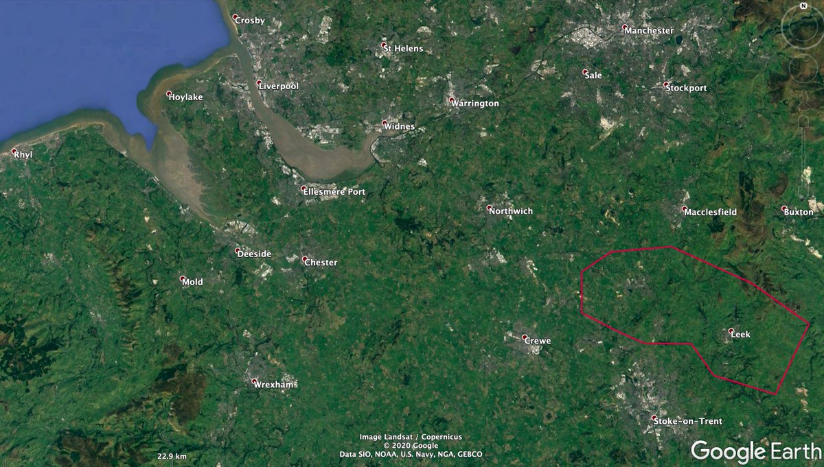 Congleton &amp; Leek is the latest in our list of the 22 polygons in the north-west macro to be advertised shortly in Round 2 of <a href="/Ofcom/">Ofcom</a>'s #smallscaleDAB rollout. Home to community station <a href="/moorlandsradio/">Moorlands Radio</a>, the polygon spans the Cheshire/Staffordshire border - a likely 2-site SFN.