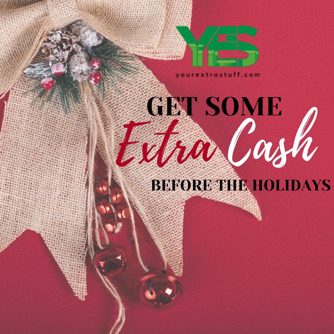 YourExtraStuff's tweet photo. Get some EXTRA CASH before the Holidays?

Visit our website for more information- https://t.co/13xGNs7iDe

#Buy #Sell #Trade #Barter #yourextrastuff #California #Classified #sellyourstuff #onlineselling #buyandsell #howtomakemoney #makemoneyfast https://t.co/tsjUtUn0x7