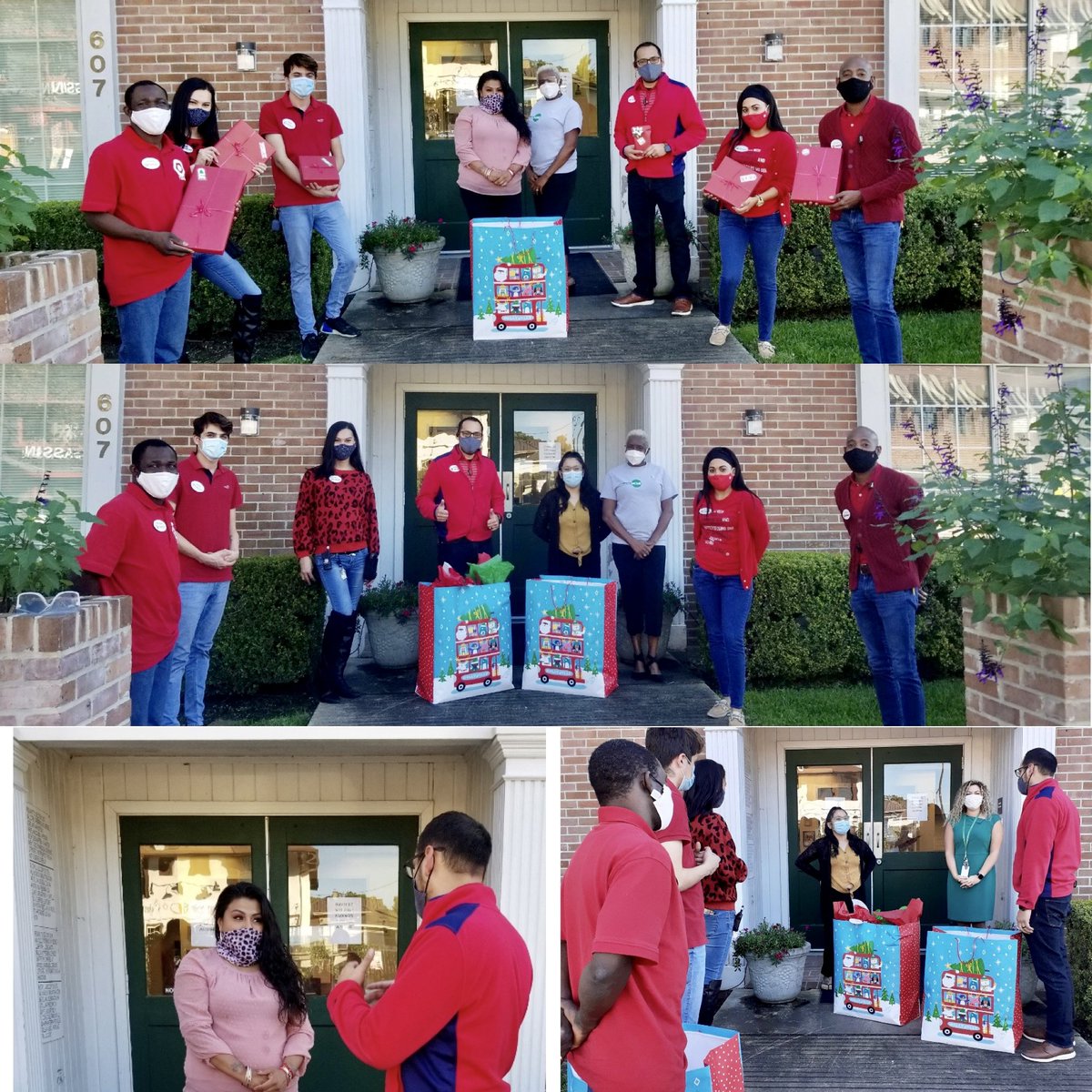 This is one of the reasons why I love to work for this company, I’m so proud to be able to help our community and bring JOY to these 2 families. #targetadoptafamily #R300givesback #G392givesback #targetT3375