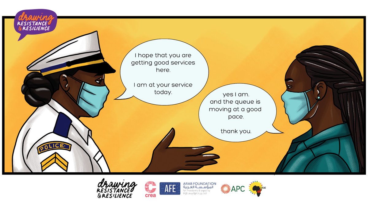 ThinkCREA's tweet photo. Our partners in #Kisumu were successful in sensitizing the police, health & admin systems on #SexWork over the years which made conducting the relief work with their support possible #AllStoriesCount ✊🏾 (4/4)
View the illustrated story➡️https://t.co/J73XXQqbT1
🎨by @Chelzcherry https://t.co/9EWnDv4sbj