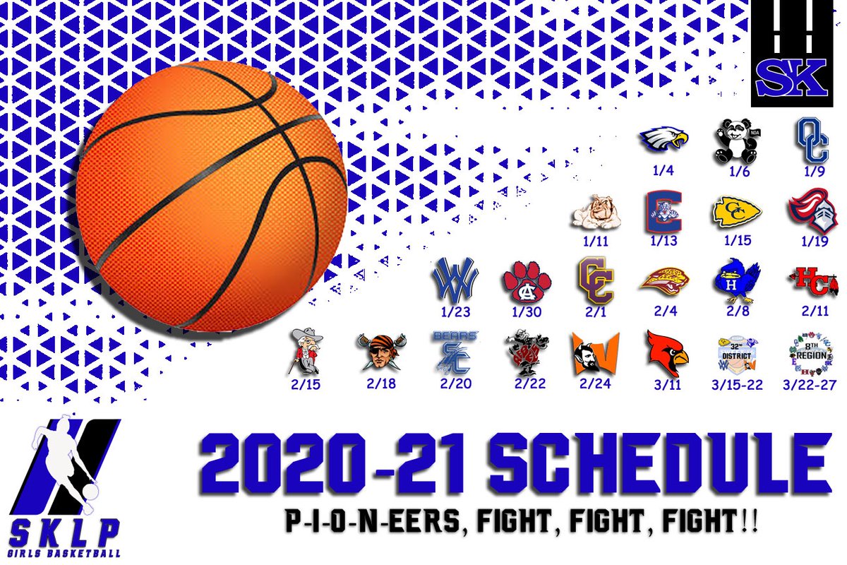 Updated schedule!! #SKLP