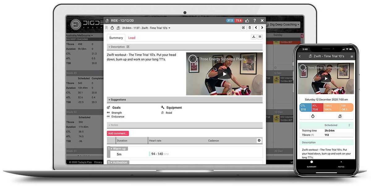 digdeepcoaching's tweet photo. Dig Deep Training Group : New Structured Coaching Service! 
Integrate to @GoZwift &amp; delivered using @whatstodaysplan. 
Are you new to Structured Training? We have the perfect solution, for ONLY £11.99! https://t.co/PiMtSCMjZZ #gozwift #ZwiftAcademy #digdeeptraininggroup https://t.co/ncrZTiBj8T