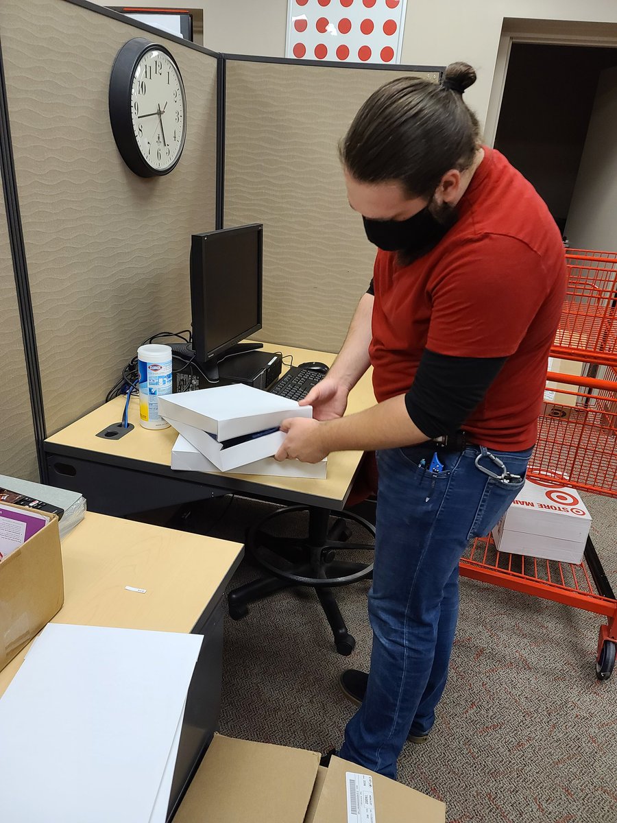 TargetEast's tweet photo. Step 3: wrap gifts #D370beach #targetadoptafamily #R300givesback https://t.co/8WUbyp9S5b