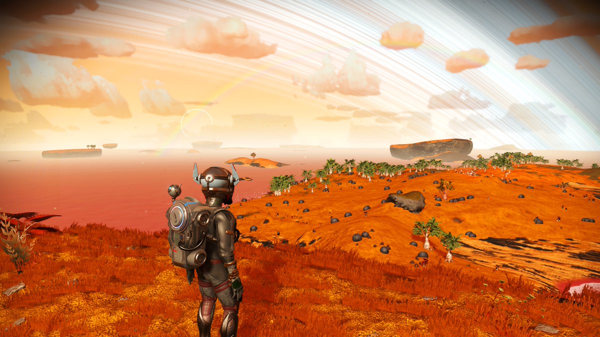 So at the darkest part of my depression over 3 weeks ago I started playing  #NoMansSky It was a life saver I was able to escape this planet and explore other galaxies! I started off going to the extreme I didn't eat or sleep I just lived in that universe! It was wonderful! But ...