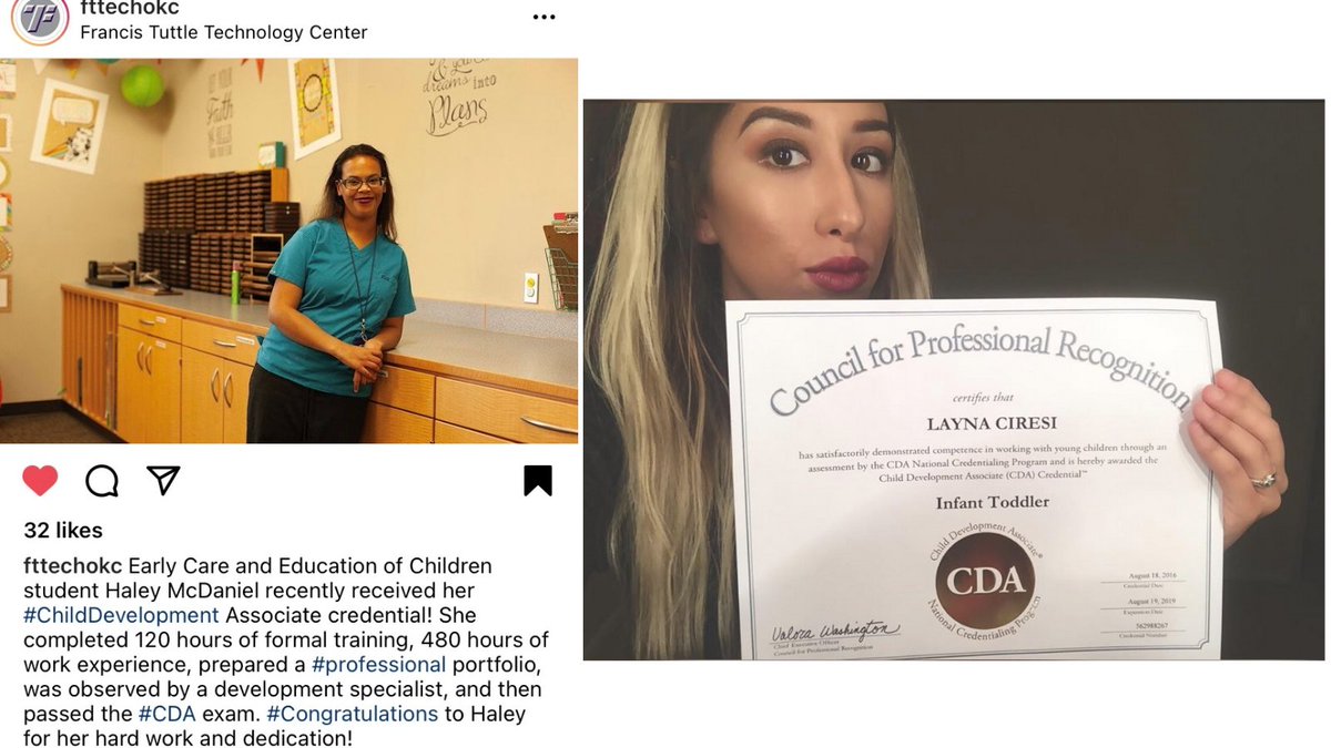 cdacouncil's tweet photo. Time to celebrate! 🎉 Please join us in welcoming Ciara, Haley, Michaela, Brooklyn, Kelsey, Marissa and Layna to our CDA community. Congratulations! ⭐ #CDASpotlight

📷 @MOChildCare, @FrancisTuttle, @TriValley_TVOC, @WINGScurriculum  #ChildDevelopmentAssociate #ECE https://t.co/1uZnd4biEF