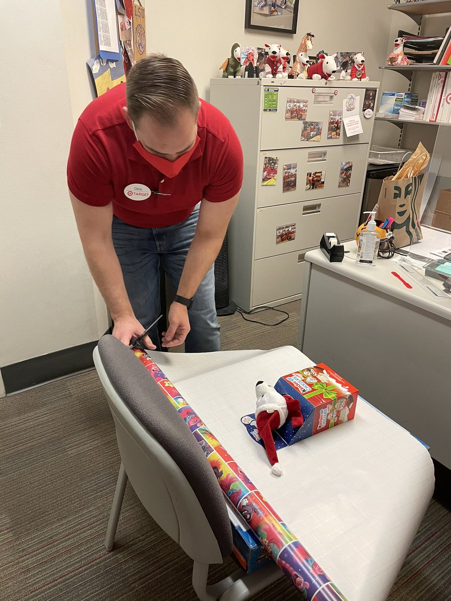 Love working for a company that cares for their community! #targetadoptafamily #R300givesback #G395givesback #D337givesback