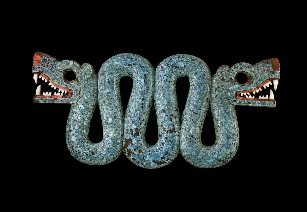 78. Double Headed SerpentThe snake was important for the Aztecs as a symbol of regeneration and resurrection(this is my favorite object in the series)
