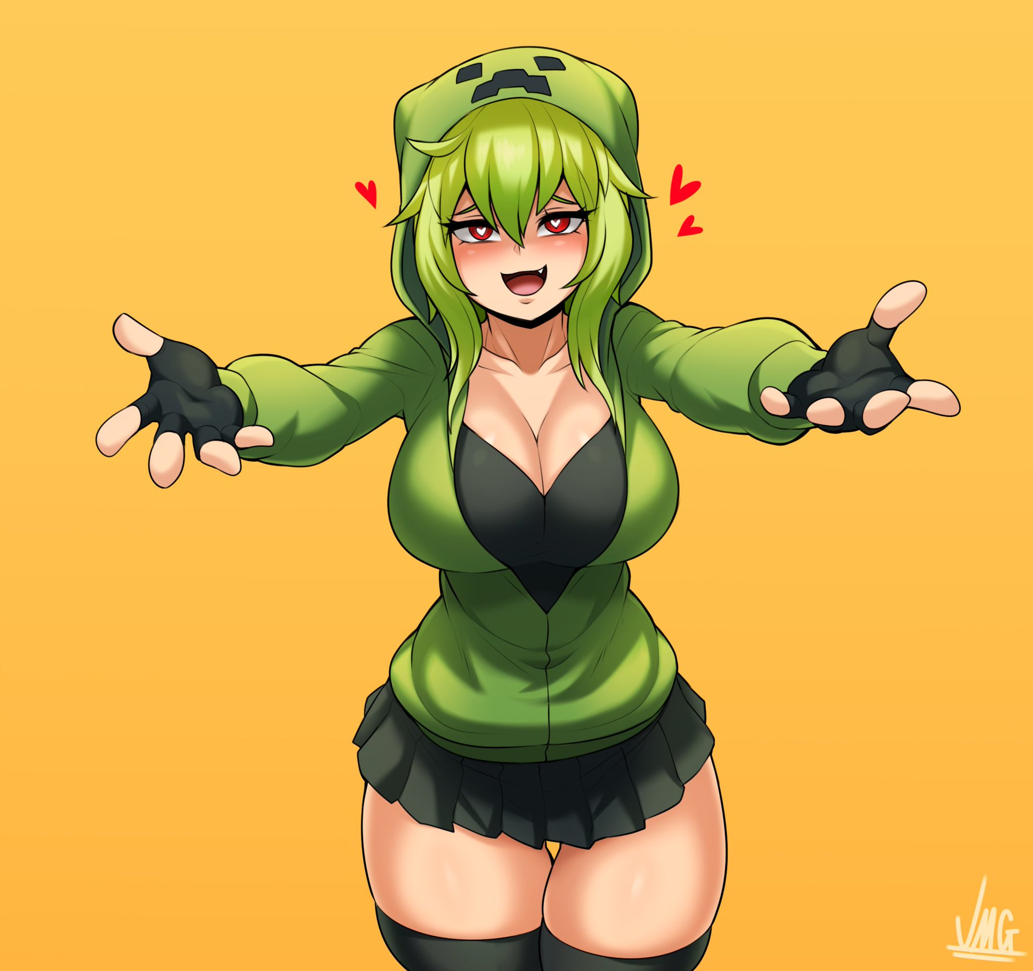 JMG PartyBean on X: Creeper-Chan💣 Explosion-Hug! t.co9xLBBkRGVJ   X