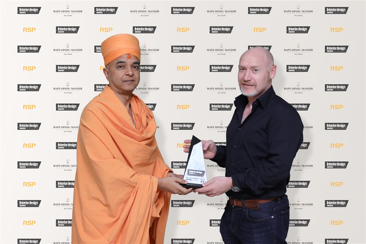 BAPS's tweet photo. BAPS Hindu Mandir Wins Interior Design Award, Abu Dhabi, UAE https://t.co/ecR5OBQi3E https://t.co/HUIQIPCy3A
