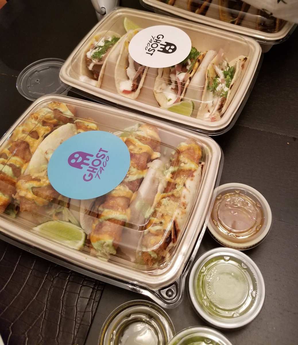 Lindz_N's tweet photo. Supporting local was delish!! #ghosttaco @NMKTChamber @TownofNewmarket #ChooseNewmarket https://t.co/627DF5OI1m