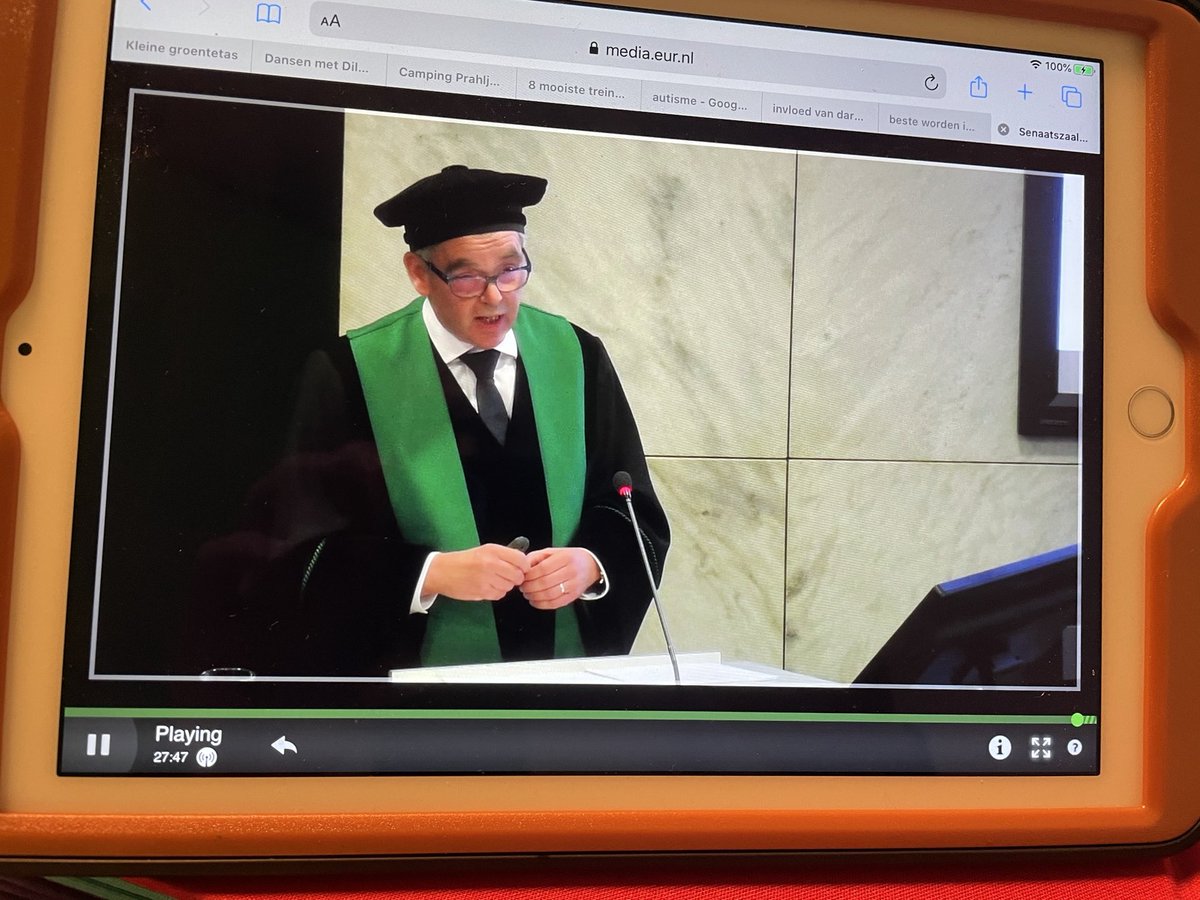 Waardevolle en waardenvolle lezing van collega Kees Ahaus bij aanvaarding leerstoel Health Services Management &amp; Organization.