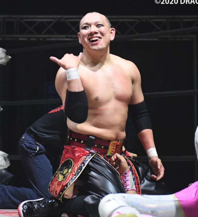 KAZMA SAKAMOTO- Kaientai Dojo graduate- yes, was trained by TAKA- ex-wwe- ok let's skip that- but he still keeps the twitter handle lol LEGEND- pretty much all over tbh- zero1, w_1, noah- hair..questionable- opens umbrellas indoors- haters keep hatin kazma is stayin