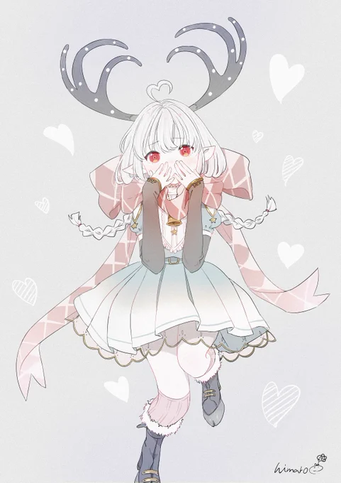 赤面のトナカイさん?? 