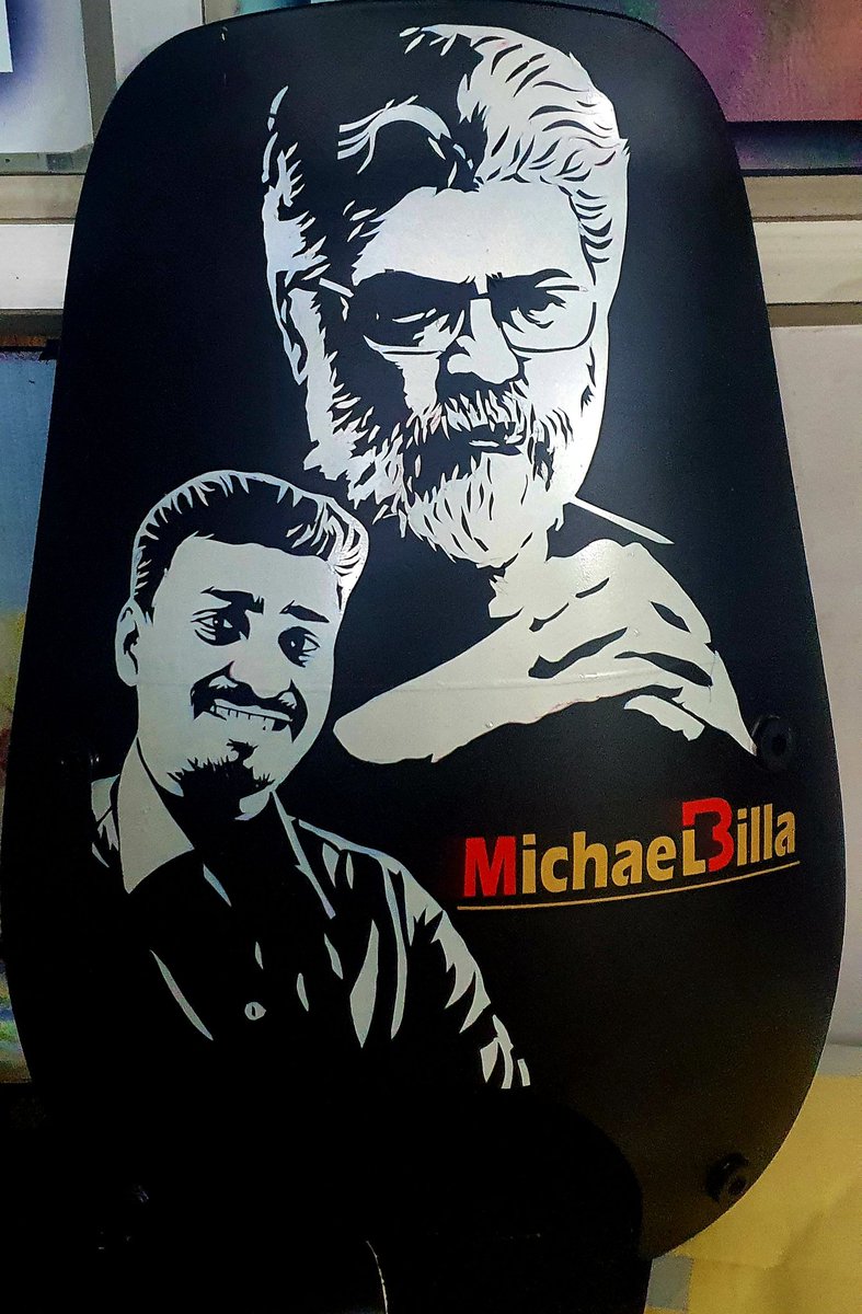 HarishvijiArtm1's tweet photo. @Michaelbilla153 #ThalaAjith And My #Brother #BikeSticker work Watch Full Video Art Click Here https://t.co/s0whixiIab
@Kabirduhansingh @KGFAjithFans @Thalafansml @ThalaAjith_FC @AasaiWelfare @anuSK288 @prince__Raji @Monisha_skfan @artzzz_passion @tjayamalarJ @SK_Aysha11 @AfcKer https://t.co/0jOoauRMc0