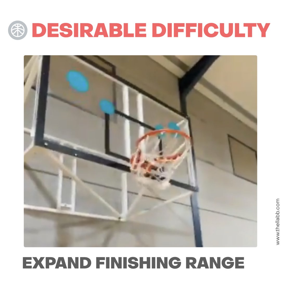 theLLaBB's tweet photo. There’s research and evidence that supports the benefits of achieving DESIRABLE DIFFICULTY.
Here’s are some 💡 for ways players can challenge themselves, expand their skillset, and develop mastery over their instrument. 🏀
#desirabledifficulty #depthoverbreadth https://t.co/0H4aAKCeyv