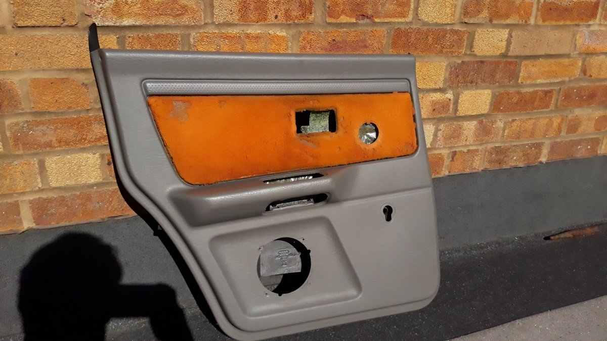 So the fabric just basically fell off. So all the cards came out, and one by one I pulled off the fabric, rubbed off the remaining foam from the card and the back of the fabric. The correct type of foam was found and cans of spray adhesive bought. In hindsight I should have...