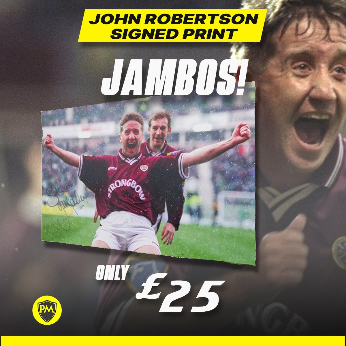 🅹 🅰 🅼 🅱 🅾 🆂 

Cup final weekend - this superb Robbo print is only £25 from our website

▶️ bit.ly/2J2SpRo