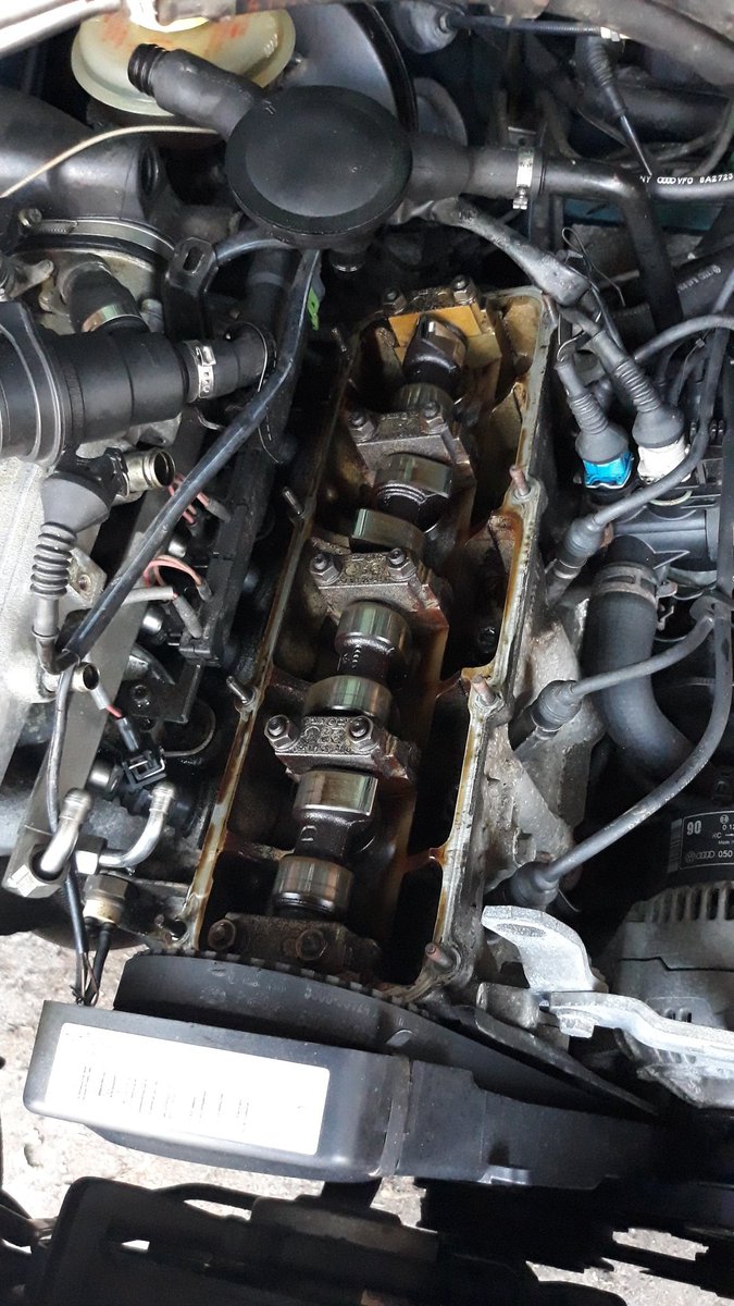 ... went without a hitch. And I no longer have oil dripping out onto the exhaust manifold and stinking the interior out!