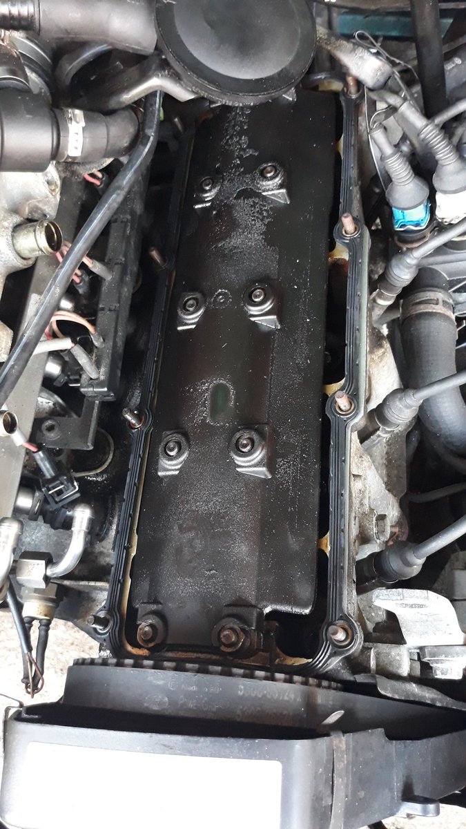 ... went without a hitch. And I no longer have oil dripping out onto the exhaust manifold and stinking the interior out!