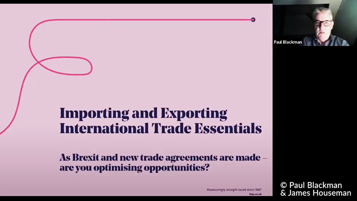 bhpaccountants's tweet photo. Did you miss Wednesday's Importing and Exporting Webinar?

If so, don't worry because all you need to do is click the link below to hear Paul Blackman and James Houseman discuss the key points to consider ahead of the end of the transition period.

https://t.co/FzzmDvaGQF https://t.co/PHPEiwoHnw