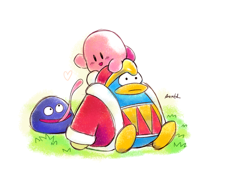 aortdn's tweet image. 요즘 옛날 커비 게임들 돌고 있다 닌텐도온라인ㄳ.. 커비3 아트 최고귀여움ㅎ