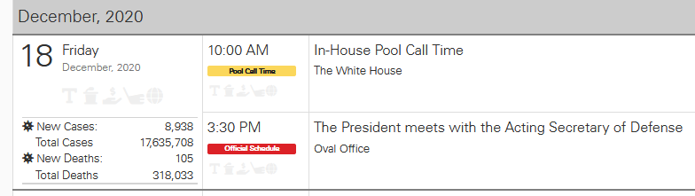 CodeMonkeyZ's tweet photo. Is it happening???
Who is Trump meeting today at 3:30pm? https://t.co/bxUmvxdR4Q