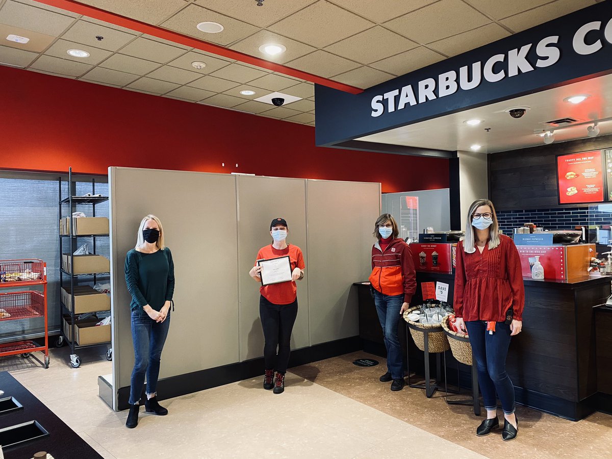 Congrats, Kiara, on being the Q4 District Leader for Starbucks! The experience you lead your team to deliver for the guest every. single. day. is amazing! Thank you for always striving to create an environment where everyone is welcome! 🎯

<a href="/SeilerKiara/">Kiara♊️</a> 
@jodijordheim