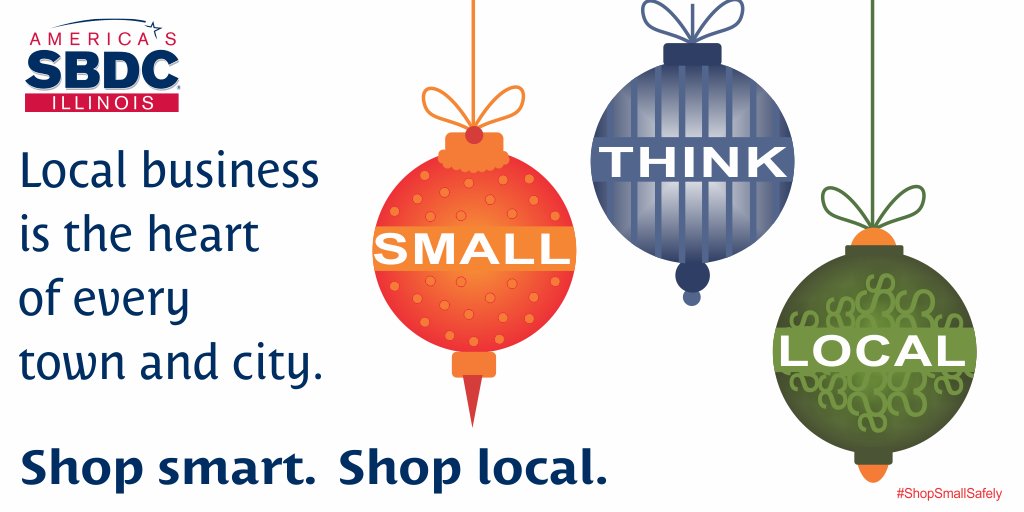 IllinoisSBDC's tweet photo. LOCAL BUSINESS is the heart of every town and city. More people make their living in small local businesses than anywhere else. Protect this valid part of the local economy and shop small.
#ShopSmallSafely #ProtectLocal #ShowYourSupport #LocalEconomy #TheHeartOfTheCommunity https://t.co/He8yMiOIru