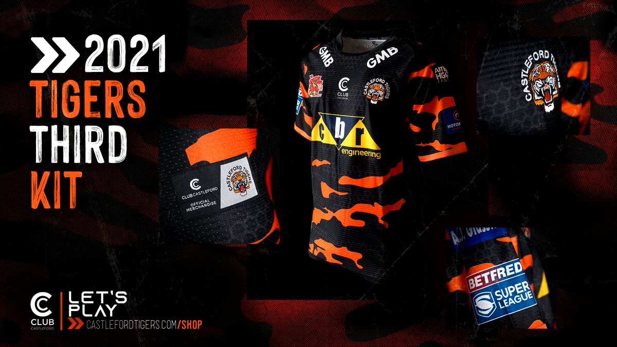 Castleford Tigers can now reveal their Third Kit for the 2021 season, which