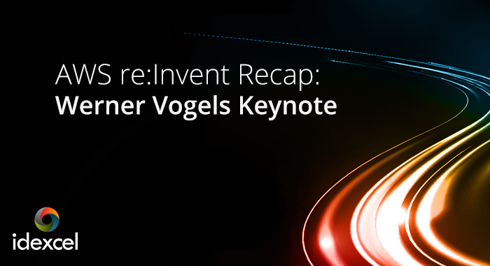 idexcel's tweet image. In our latest #ReInventRecap, we cover Werner Vogels #Reinvent2020 Keynote. Catch up on the latest service announcements and new product launches: idexcel.com/blog/aws-reinv… #awsreinvent #awspartner #innovation #customerexperience #awscloudshell #chaosengineering @AWS_Partners