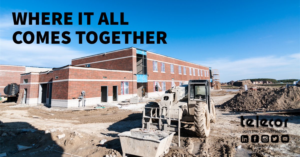 TelecorInc's tweet photo. It takes a lot of collaboration to build schools that impact communities around the world. We stand ready to work with architects, engineers, integrators & school districts to drive the best in communication & safety outcomes. Choose #Telecor: https://t.co/tSZF72Hd0J #k12 #edtech https://t.co/4FxufPRvA9