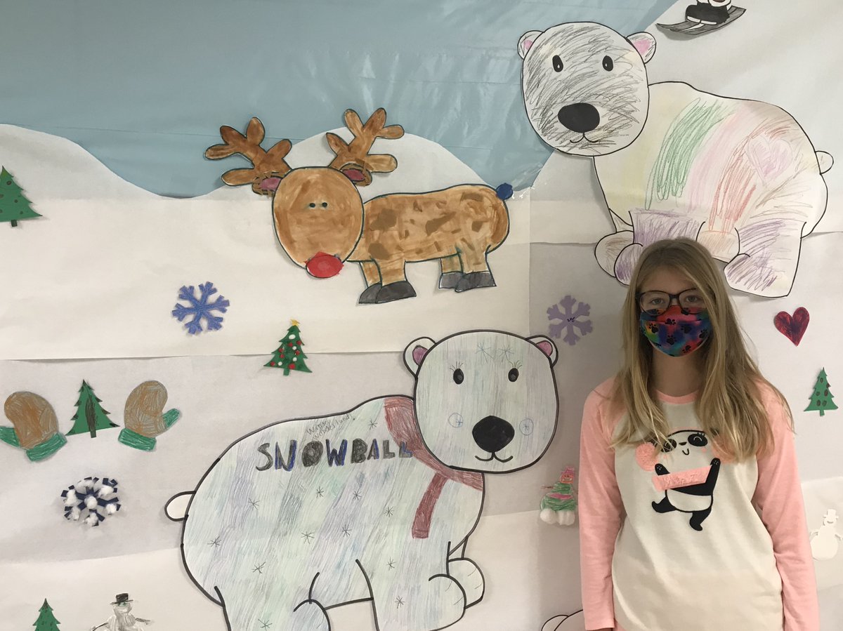 Look at our amazing Winter Wonderland at #PickElem. We raised money for the FireFighters Holiday Toy Drive by having students add their creative touch through donations. Thanks to everyone who was able to contribute, and Happy Holidays to all! <a href="/PLSD/">Pickerington Schools</a> #PLSDProud