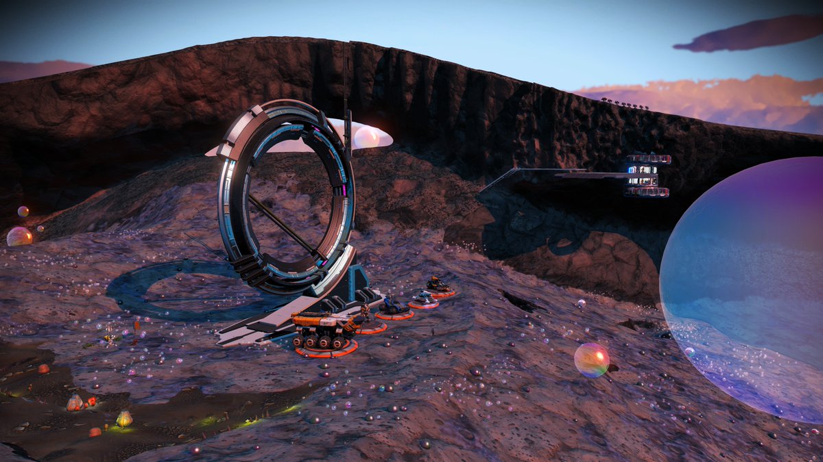 Like building bases in all the galaxies I can get to but they have to be on weird or beautiful planets! There's a universe to explore I can be picky!!!