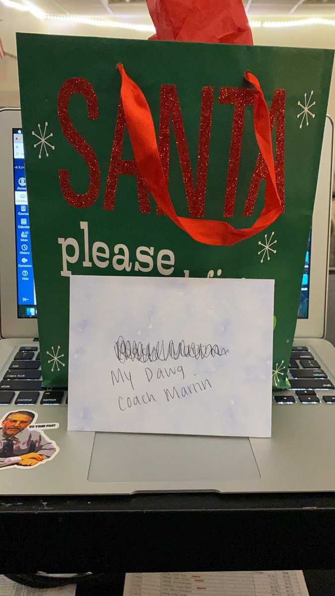 RMartin51's tweet photo. Big shoutout to one of my ALL TIME favorites, Makenzie Winburn, aka Mack, aka Mack Attack for the awesome Christmas gift! You will be missed next semester! @MHSLions @mckinneyhighvb https://t.co/G0LwOZt7Il