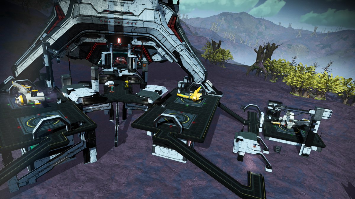 I think it deserves some pictures too fully appreciate the scale I added a banana starship for scale!   #NoMansSky