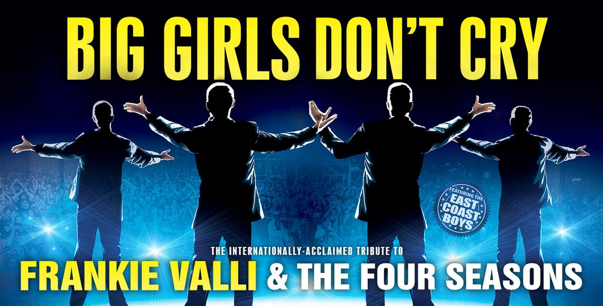 ⭐🎄 <a href="/BigGirlsDC/">Big Girls Don't Cry</a> - Featuring The Eastcoast Boys
Come and experience the iconic sounds of Frankie Valli &amp; The Four Seasons authentically recreated by a phenomenal cast and live band.
newtheatre-peterborough.com/.../big-girls.…