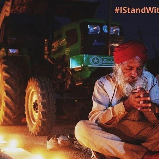 WE ARE FARMERS , NOT TERRORISTS. 🙏🏻
 
#WeUnitedForFarmers 
#FarmersAreLifeLine